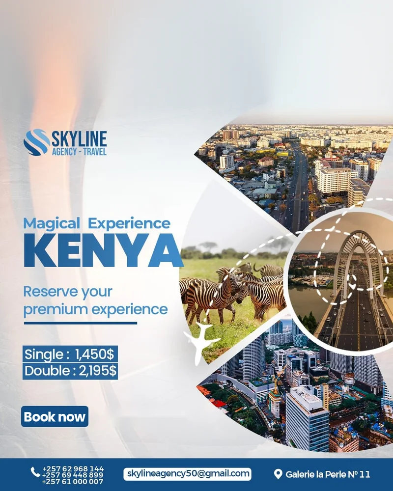 Notre affiche Magical Experience Kenya